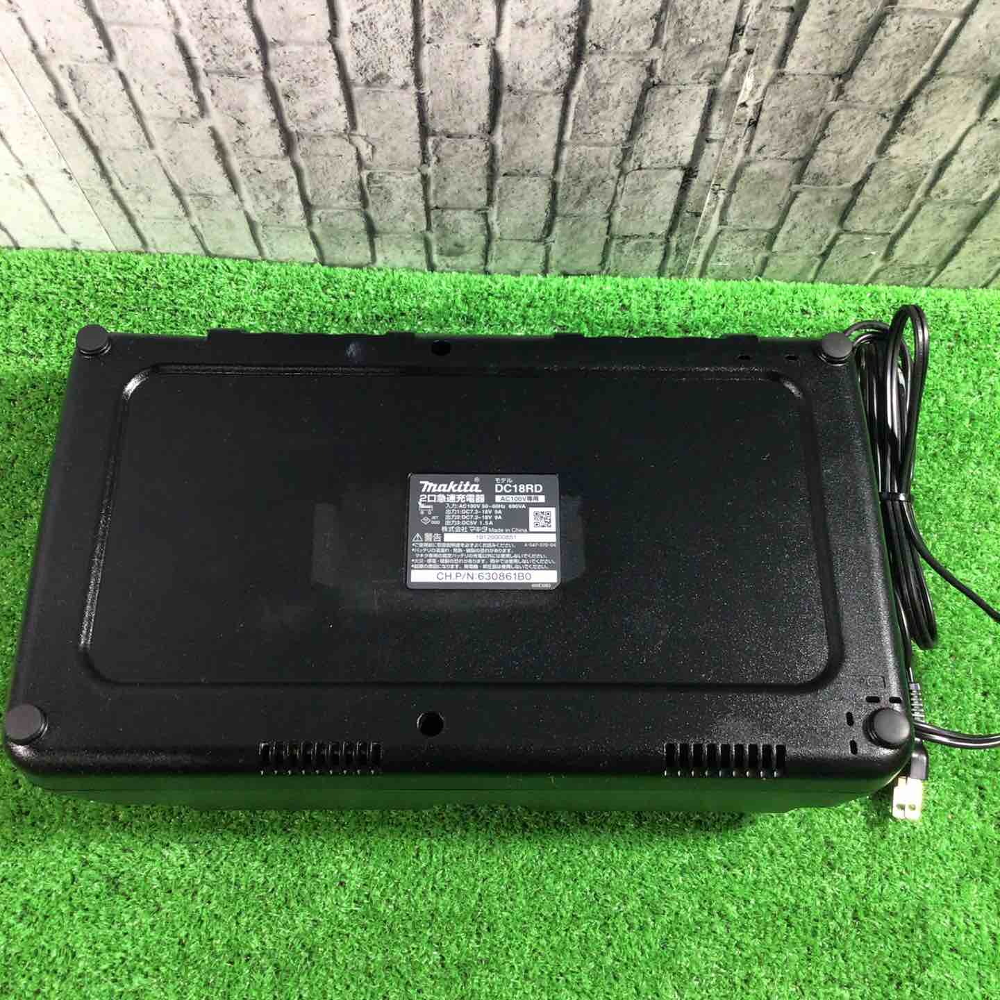 【美品】★マキタ(makita) 2口急速充電器 DC18RD【川口店】 ☆マキタ(makita) 2口急速充電器 DC18RD【川口店】 – アクトツール