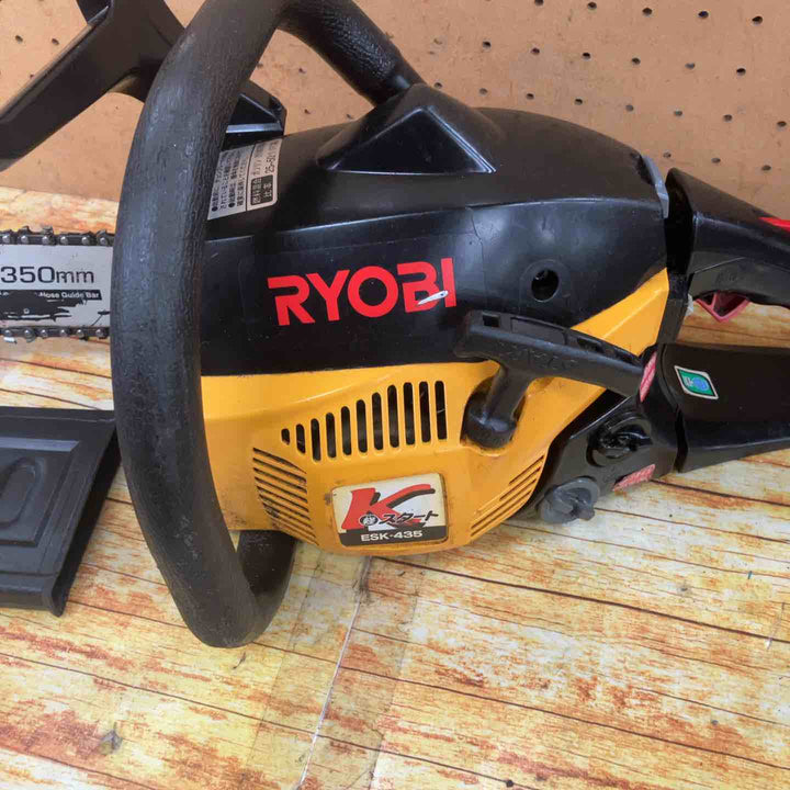 ◇リョービ(RYOBI) エンジンチェーンソー ESK-435【川崎店】