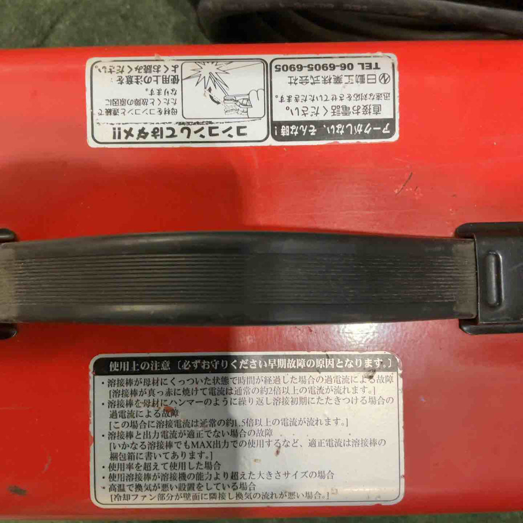 ◇日動 直流溶接機 デジタルインバータ溶接機 単相200V専用 DIGITAL-200A 動作確認済【川口店】