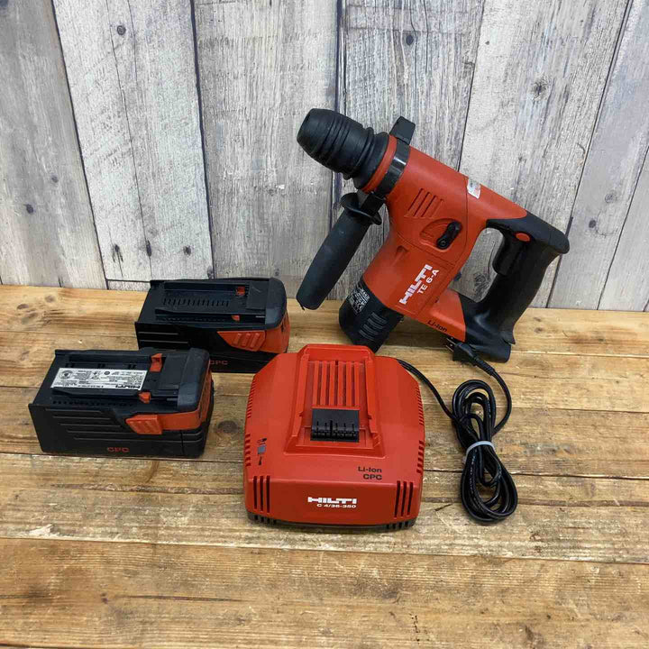 【中古品】 ヒルティ (HILTI) コードレスハンマドリル TE6-A ケース無し フルセット 36V 振動 【東大和店】