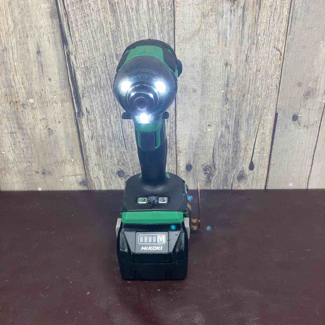 【中古品】 ハイコーキ(HIKOKI ※旧:日立工機) コードレスインパクトドライバー WH36DC(2XPS)(BG) 【東大和店】