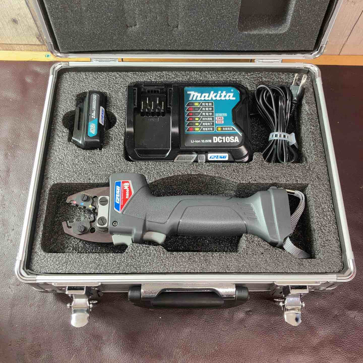 【中古美品】 泉精器(IZUMI) コードレス圧着機 nanoMB バッテリー・充電器・ケース付【東大和店】
