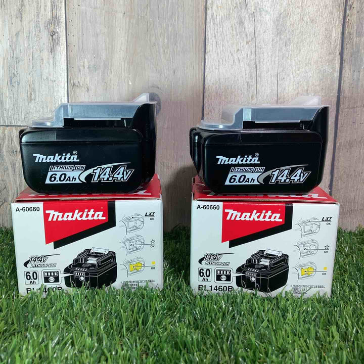 ◇マキタ(makita)14.4Vリチウムイオンバッテリー BL1460B 2個セット【戸田店】