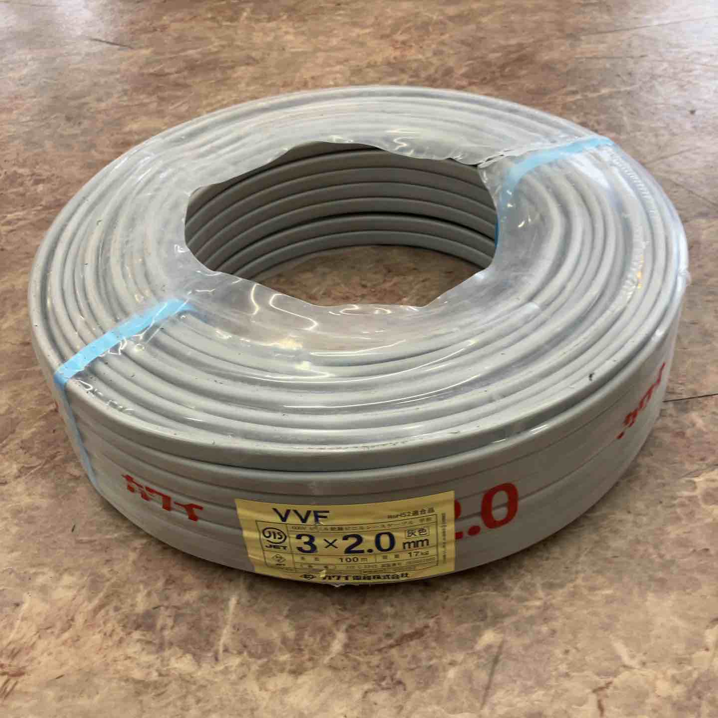 ☆VVFケーブル 2.0×3C VVF 2.0-3c 100m」の人気商品一覧 | 安い商品を