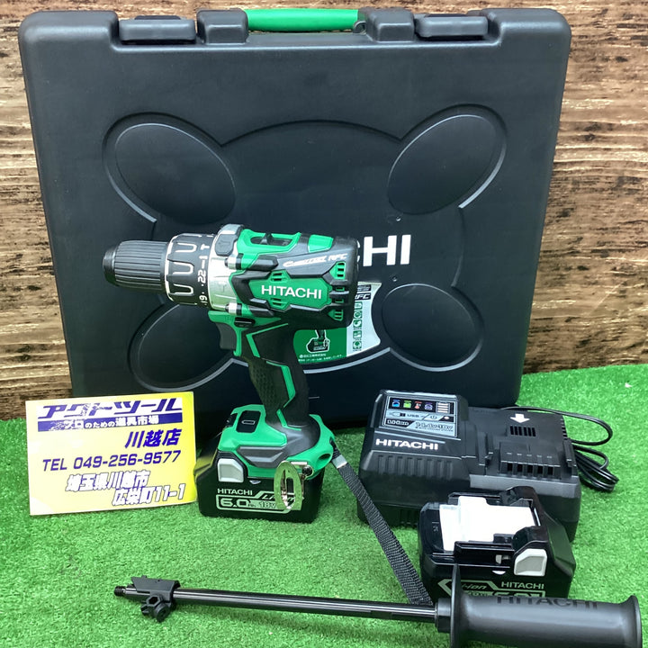 ★ハイコーキ(HIKOKI ※旧:日立工機) コードレス振動ドリルドライバー DV18DBL2(2LYPK)【川越店】