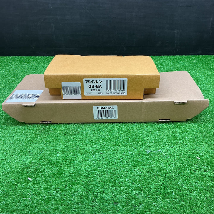 【未使用品】アイホン モニター付親機 GBM-2MA 玄関子機  GB-BA　2点セット【電材館越谷店】
