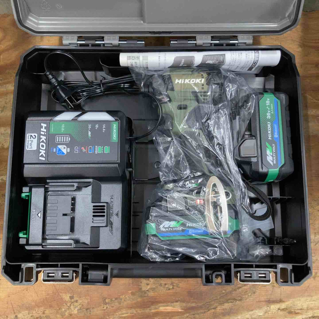★ハイコーキ(HIKOKI ※旧:日立工機) コードレスインパクトドライバ アグレッシブグリーン WH36DD(2XHLSZ)【柏店】