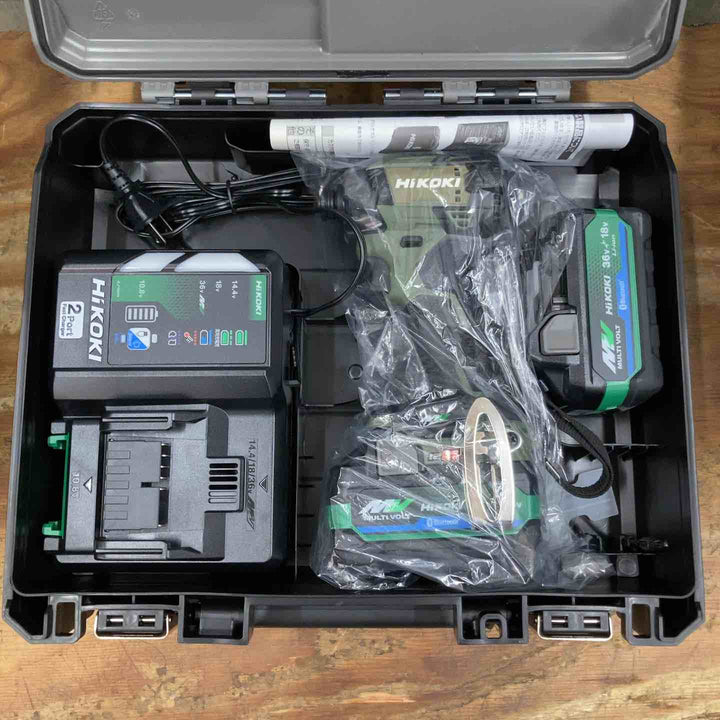★ハイコーキ(HIKOKI ※旧:日立工機) コードレスインパクトドライバ アグレッシブグリーン WH36DD(2XHLSZ)【柏店】