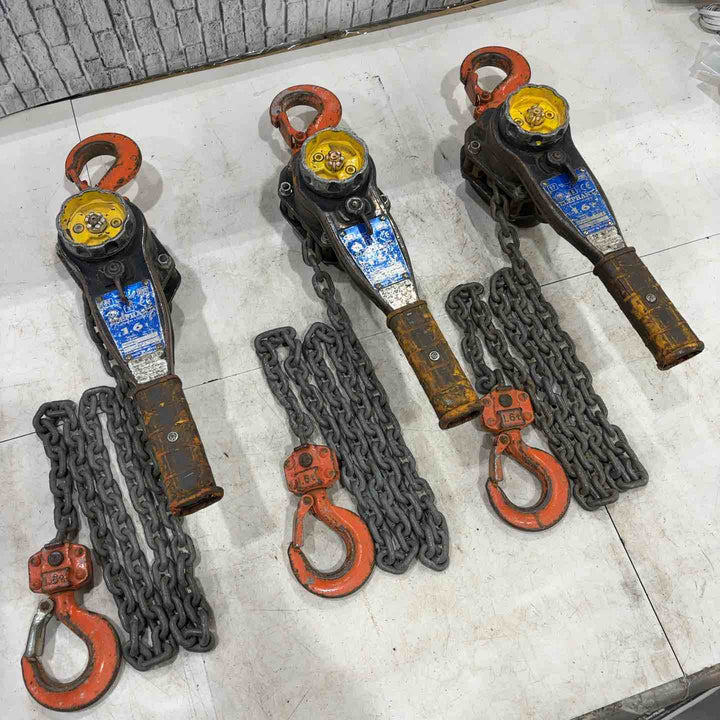 ◇象印 エレファント 1.6tレバーブロック YA-160 3個セット 1.6t【川口店】