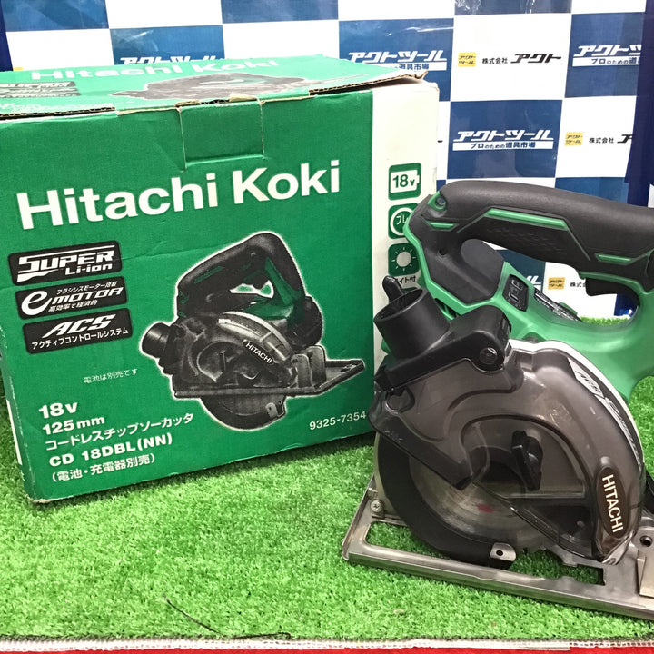 ★ハイコーキ(HIKOKI ※旧:日立工機) コードレスチップソーカッター CD18DBL(NN)【草加店】