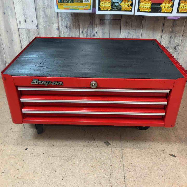 【中古品/店頭受取り限定】 スナップオン(Snap-on) 3段ミドルチェスト KRA3063 鍵付き ビンテージ カナダ製 【東大和店】
