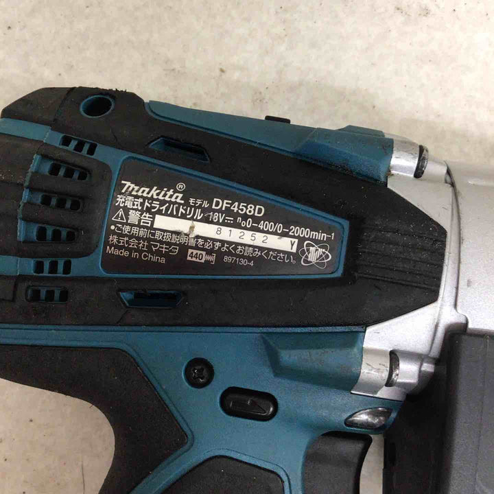 ☆マキタ(makita) コードレスドリルドライバー DF458DZ【町田店】