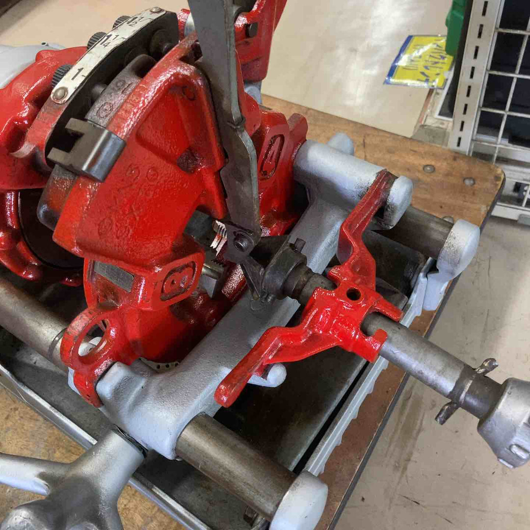 【店頭受取り限定】塗装済み！！◇レッキス(REX) ねじ切り機 N40A3 N40AⅢ【町田店】