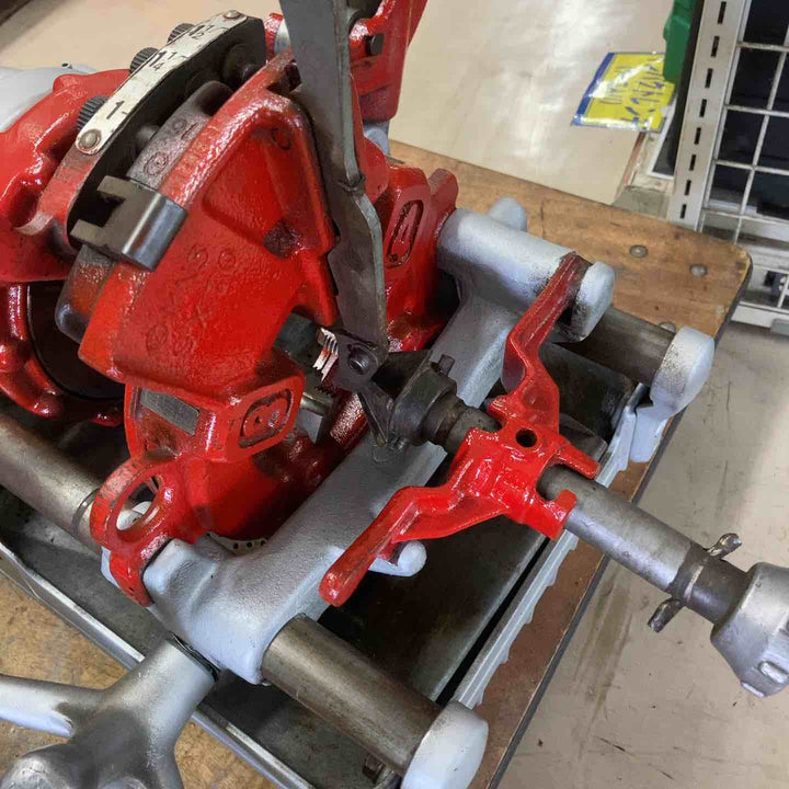 【店頭受取り限定】塗装済み！！◇レッキス(REX) ねじ切り機 N40A3 N40AⅢ【町田店】