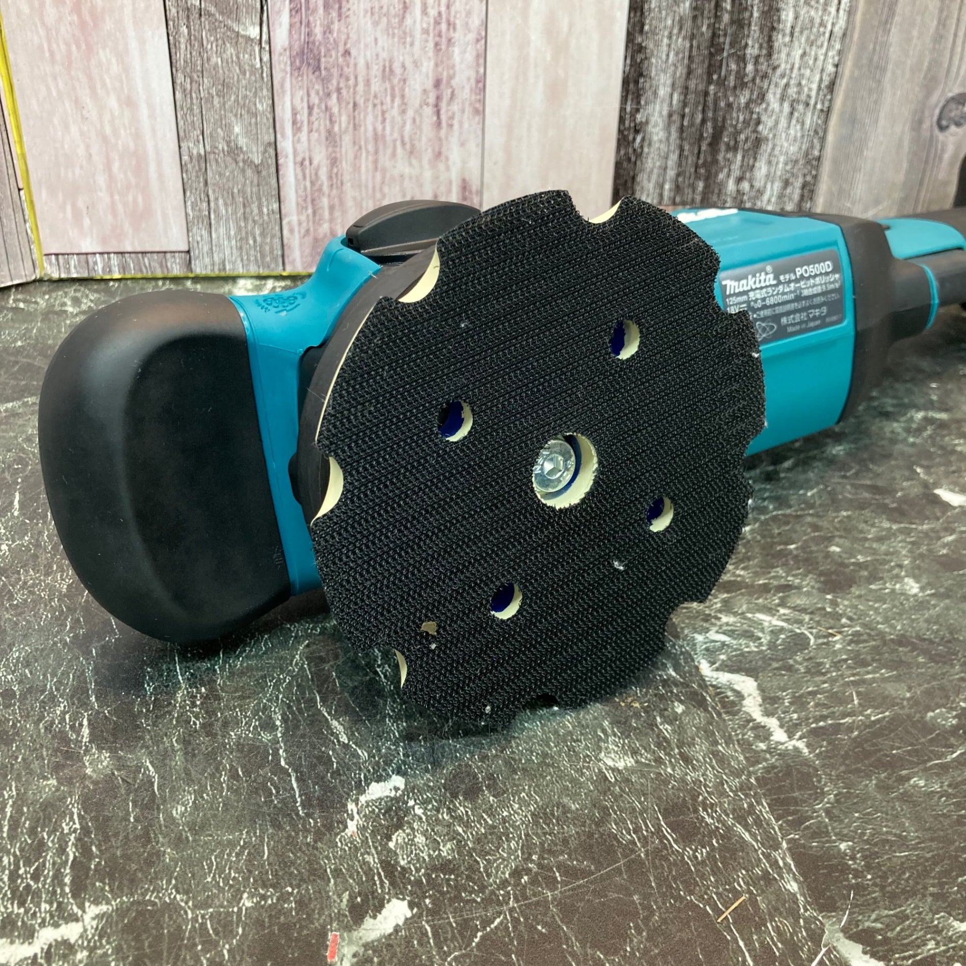 ☆マキタ(makita) コードレスランダムオービットポリッシャ PO500DRG