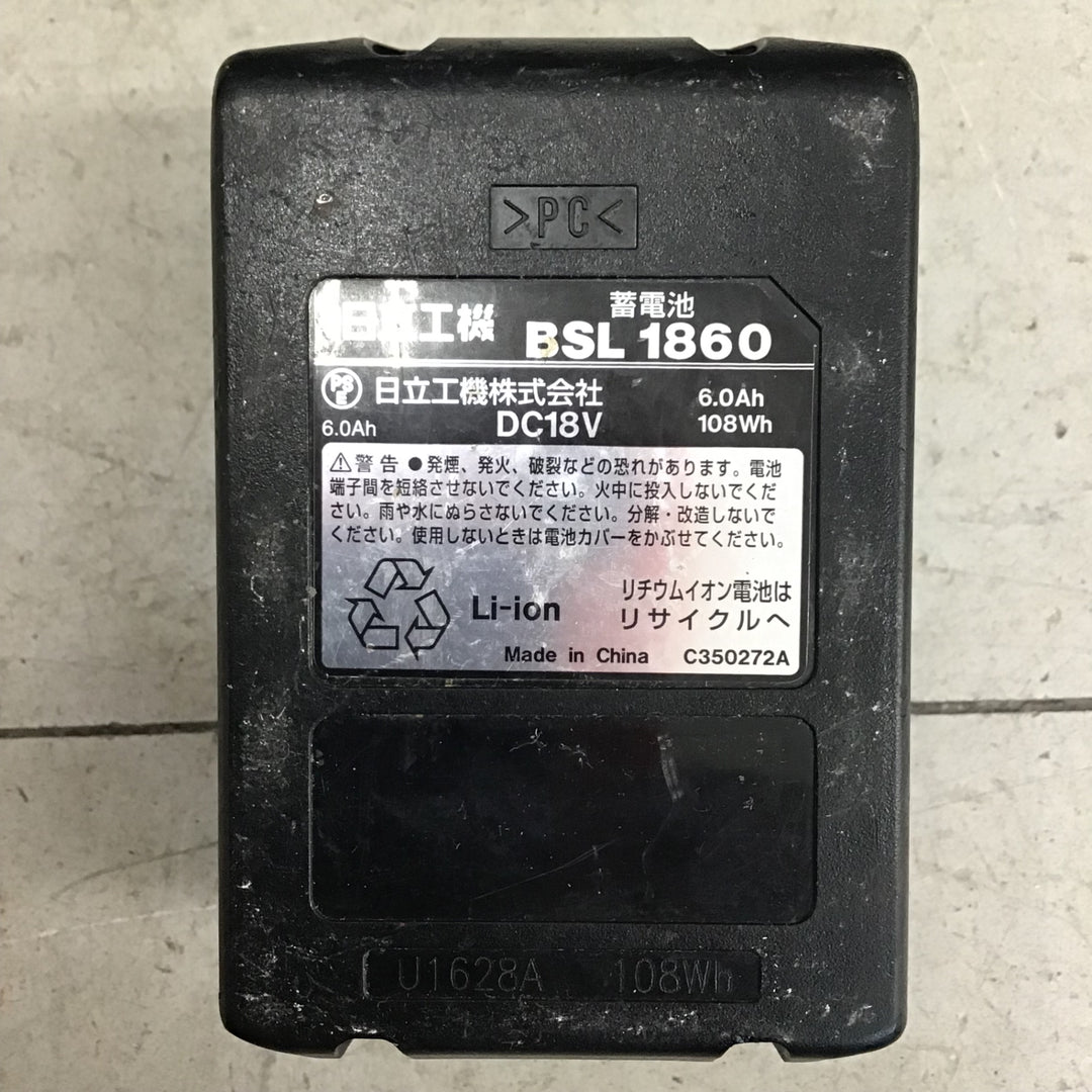 【中古品】 ハイコーキ/HIKOKI ※旧:日立工機 コードレス振動ドリルドライバー DV18DBL2(NN) 【鴻巣店】