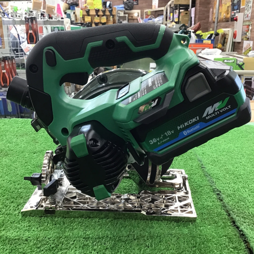 【未使用品】ハイコーキ(HIKOKI ※旧:日立工機) 125mm マルチボルト コードレス集じん丸のこ C3605DYC(XPSZ)【桶川店】