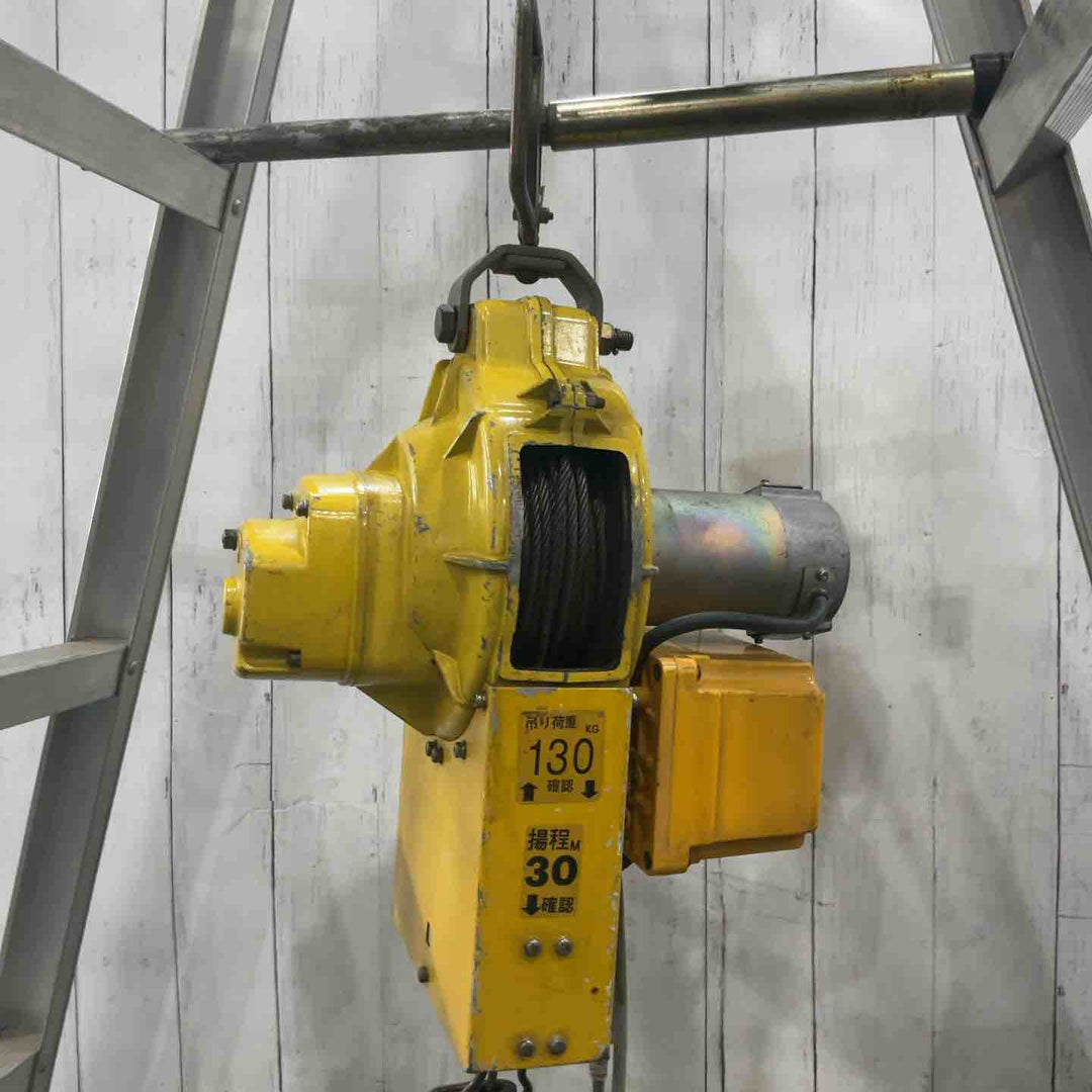 ◇トーヨーコーケン(TKK) ベビーホイスト BH-400  電動ウインチ(ワイヤー) 動作確認済【川口店】