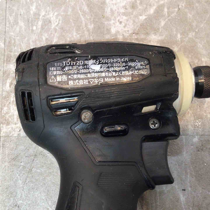 ★マキタ(makita) コードレスインパクトドライバー TD172DZB【八潮店】