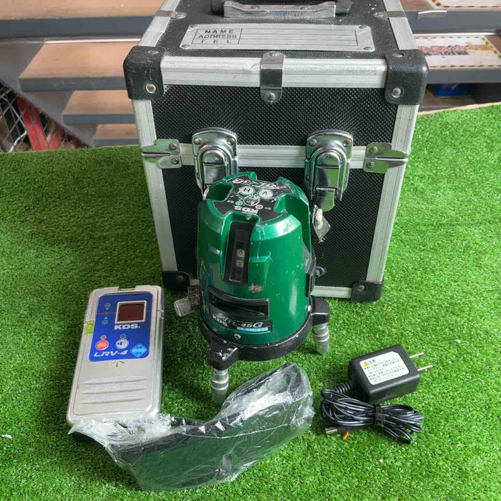 ◇ムラテックKDS グリーンレーザー墨出し器 ATL-45G 本体 ATL-45G スーパーレイ【草加店】