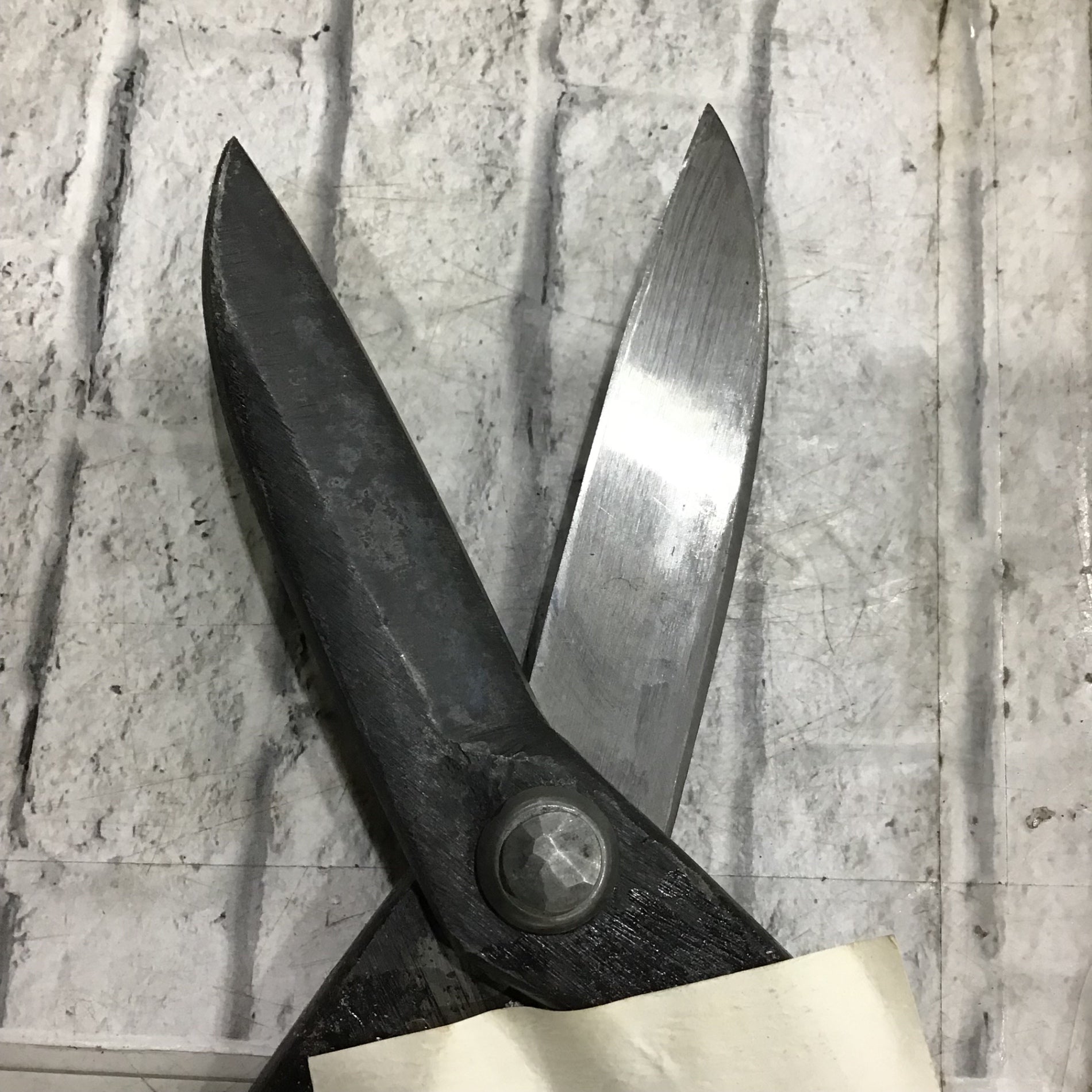 君萬歳久光 金切り鋏 直刃 ステン用 全長約320mm 【川口店】 – アクト