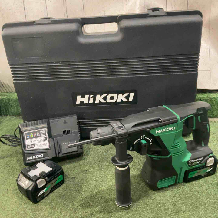 ★ハイコーキ(HIKOKI ※旧:日立工機) コードレスハンマドリル DH36DPA(2XP) 36V 動作確認済【川口店】