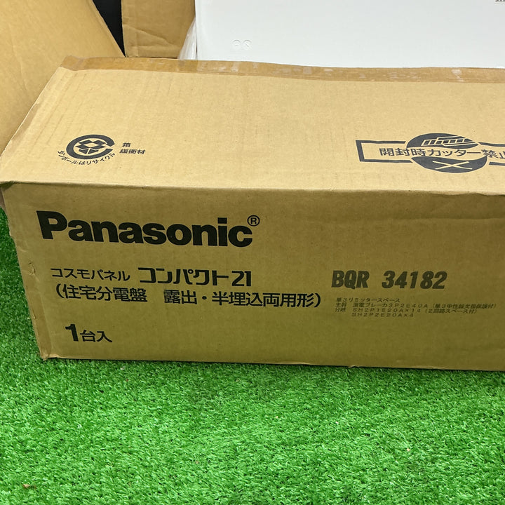 Panasonic パナソニック電工 住宅用分電盤 BQR34182 開封済 現状品 保管品 【電材館越谷店】