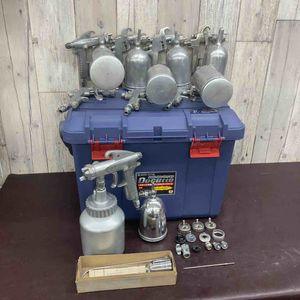 【中古品】 アネスト岩田/WIDER/DEVILE BISS JGX-501 スプレーガン・カップ付属 計8点まとめ 【東大和店】