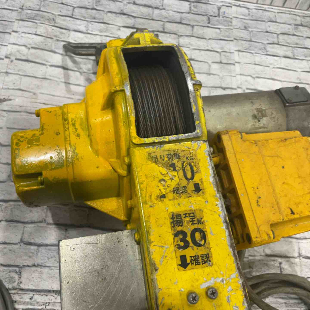 ◇トーヨーコーケン(TKK) 電動ウインチ(ワイヤー) ベビーホイスト BH-700【八潮店】