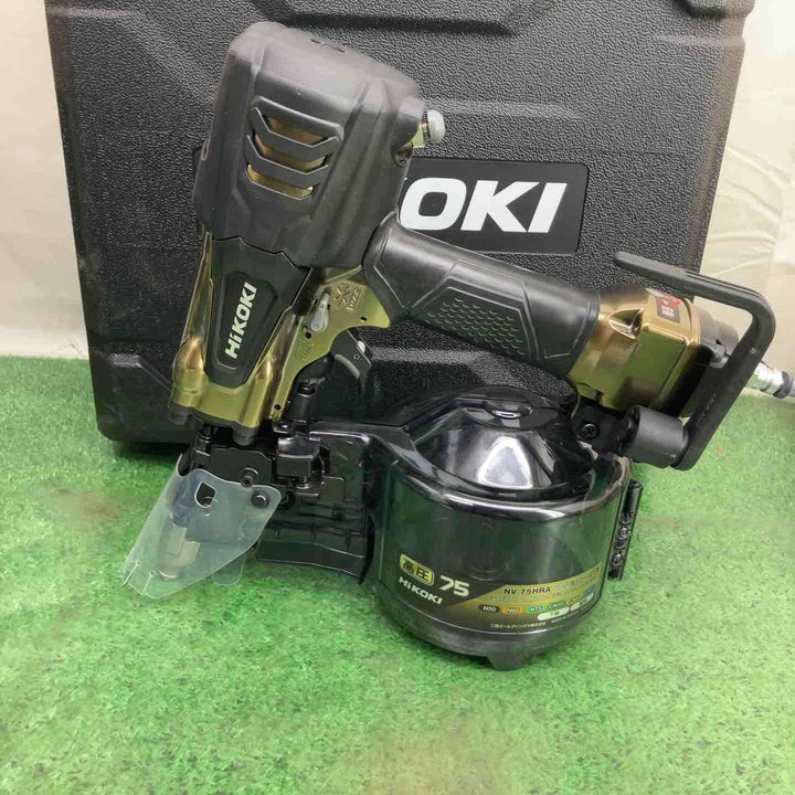 ★ハイコーキ(HIKOKI ※旧:日立工機) 高圧エア釘打ち機 NV75HRA(S)【町田店】