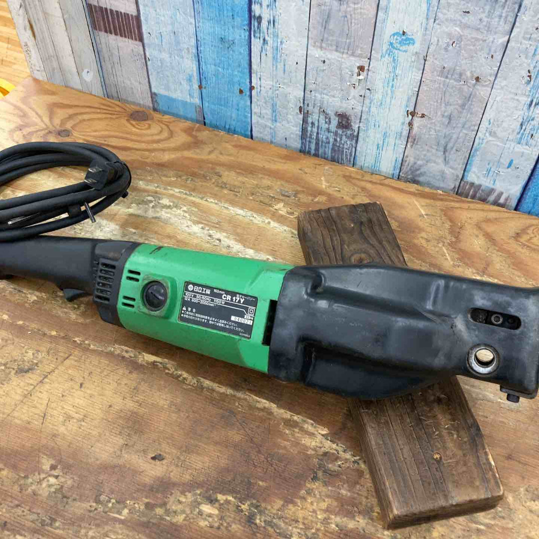 【中古品】◇ハイコーキ(HIKOKI ※旧:日立工機)  電子パイプソー CR17Y 異音 部品、ブレードのおまけつき♪【柏店】