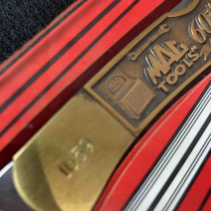 【中古美品】 マックツール(MACTOOLS) 60周年 アニバーサリーナイフ 1998年 未使用長期保管品 【東大和店】