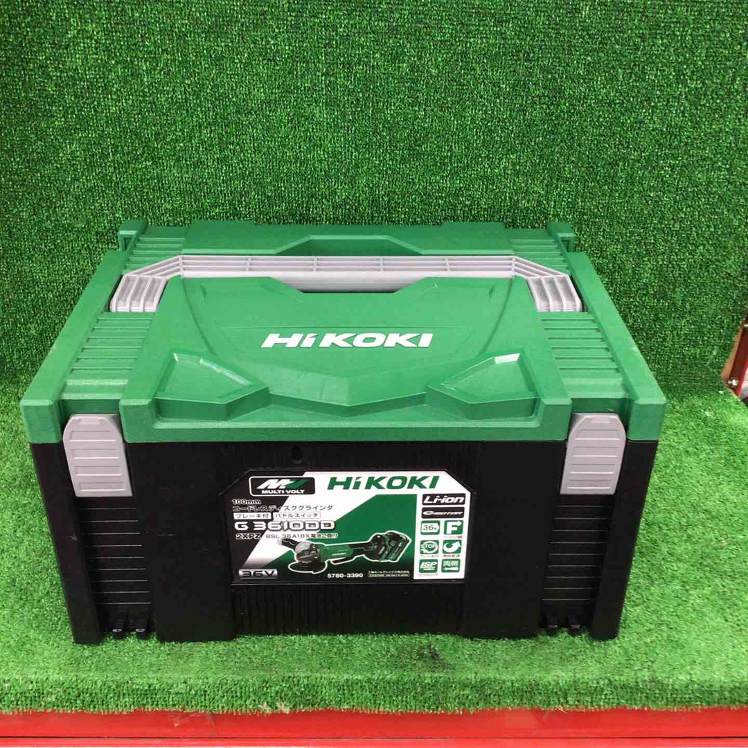 ハイコーキ(HIKOKI ※旧:日立工機) 100mmコードレスディスクグラインダ G3610DD(2XPZ)【川崎店】