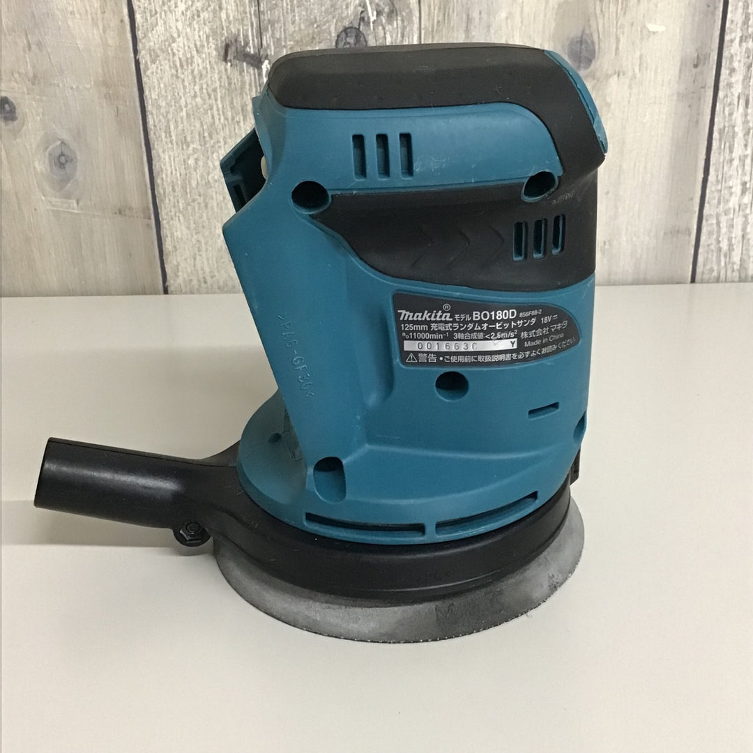 ★マキタ(makita) コードレスランダムオービットサンダ BO180DZ【戸田店】