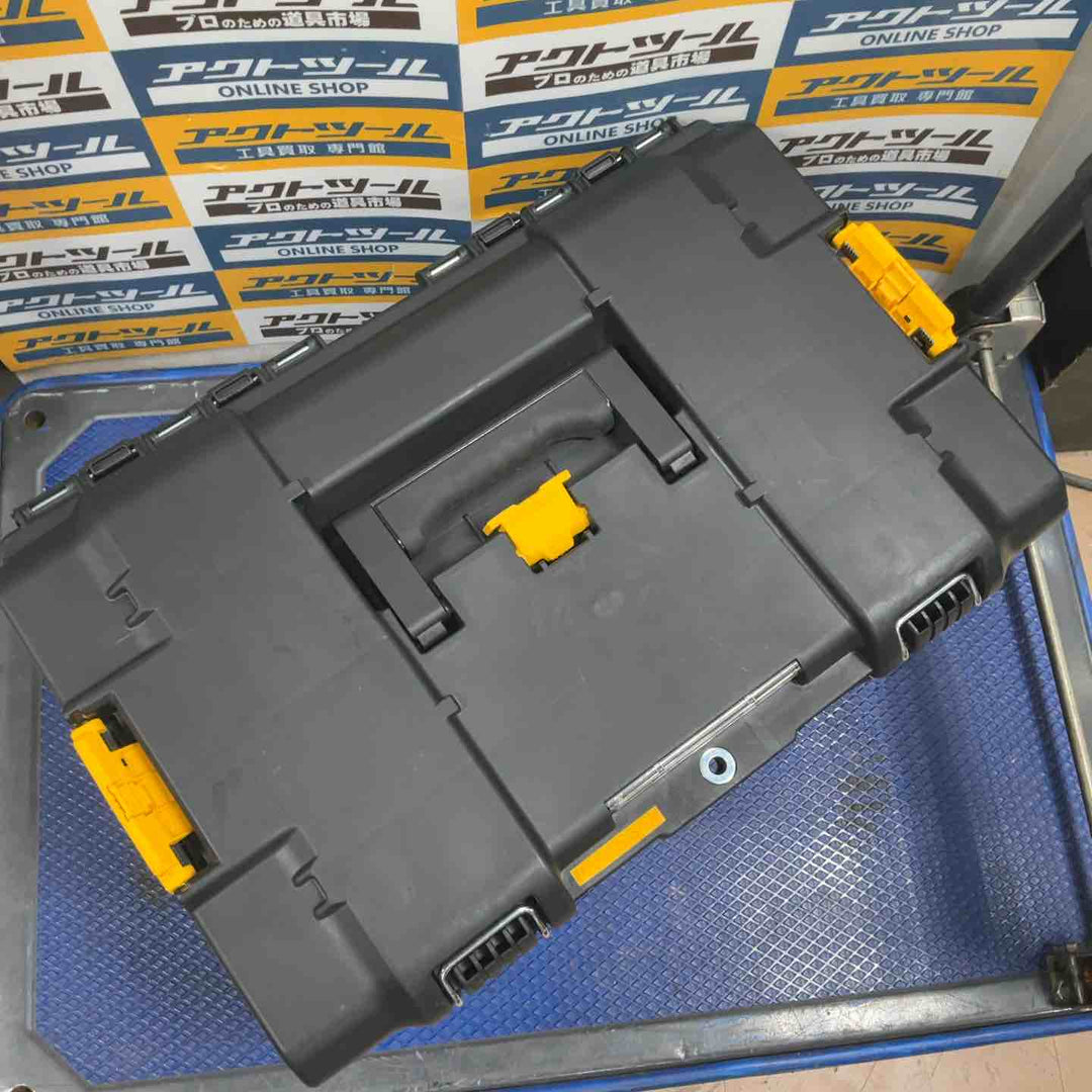 デウォルト(DeWALT) タフシステム2.0 システム収納BOX Mサイズ 工具箱 収納ケース ツールボックス DS300 積み重ね収納 DWST83294-1【草加店】