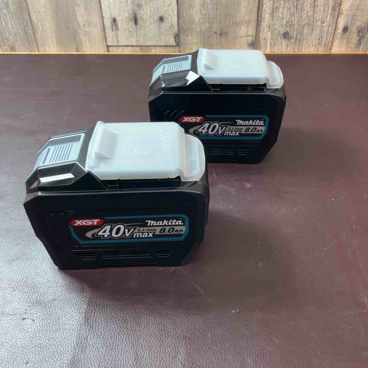【未使用(店頭展示品)】マキタ(makita) リチウムイオンバッテリー 40Vmax/8.0Ah BL4080F 2個セット【東大和店】