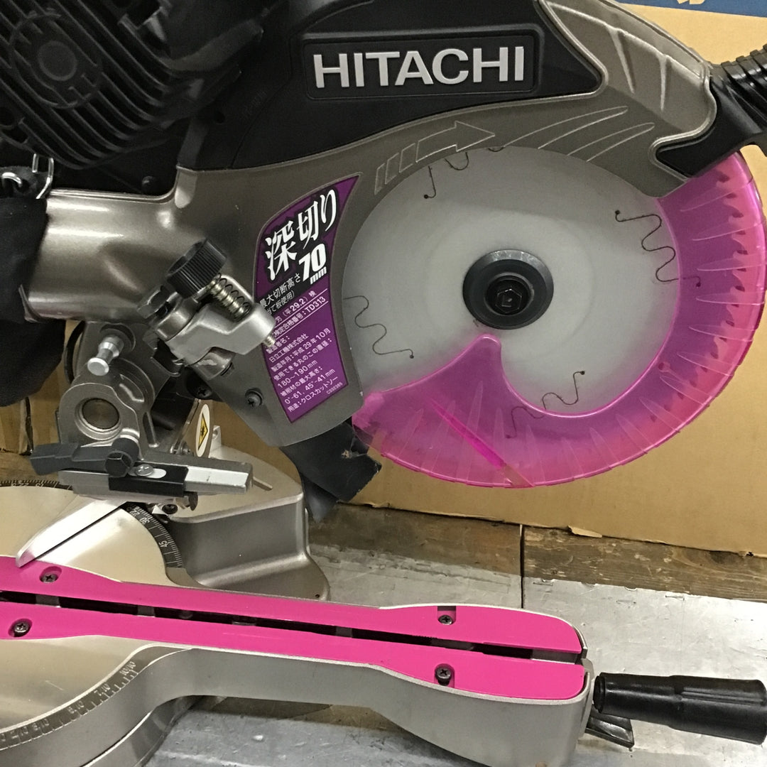 【店頭受取り限定】★ハイコーキ(HIKOKI ※旧:日立工機) 卓上スライド丸のこ C7RSHC【所沢店】