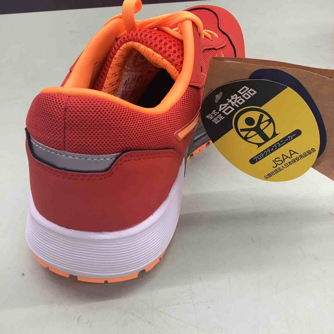 ◇[アシックスワーキング] 安全靴/作業靴 ウィンジョブ CP212 AC JSAA A種先芯 耐滑ソール fuzeGEL搭載 メンズ エレクトリックレッド/オレンジポップ 27.0 cm 3E【越谷店】