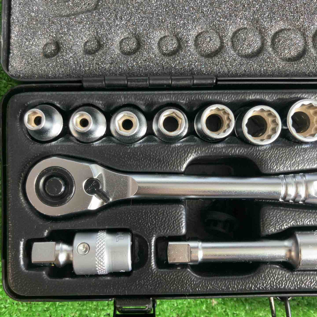 ◇トネ(TONE)  9.5sq ソケットレンチセット 3130MP 18pcs.【草加店】