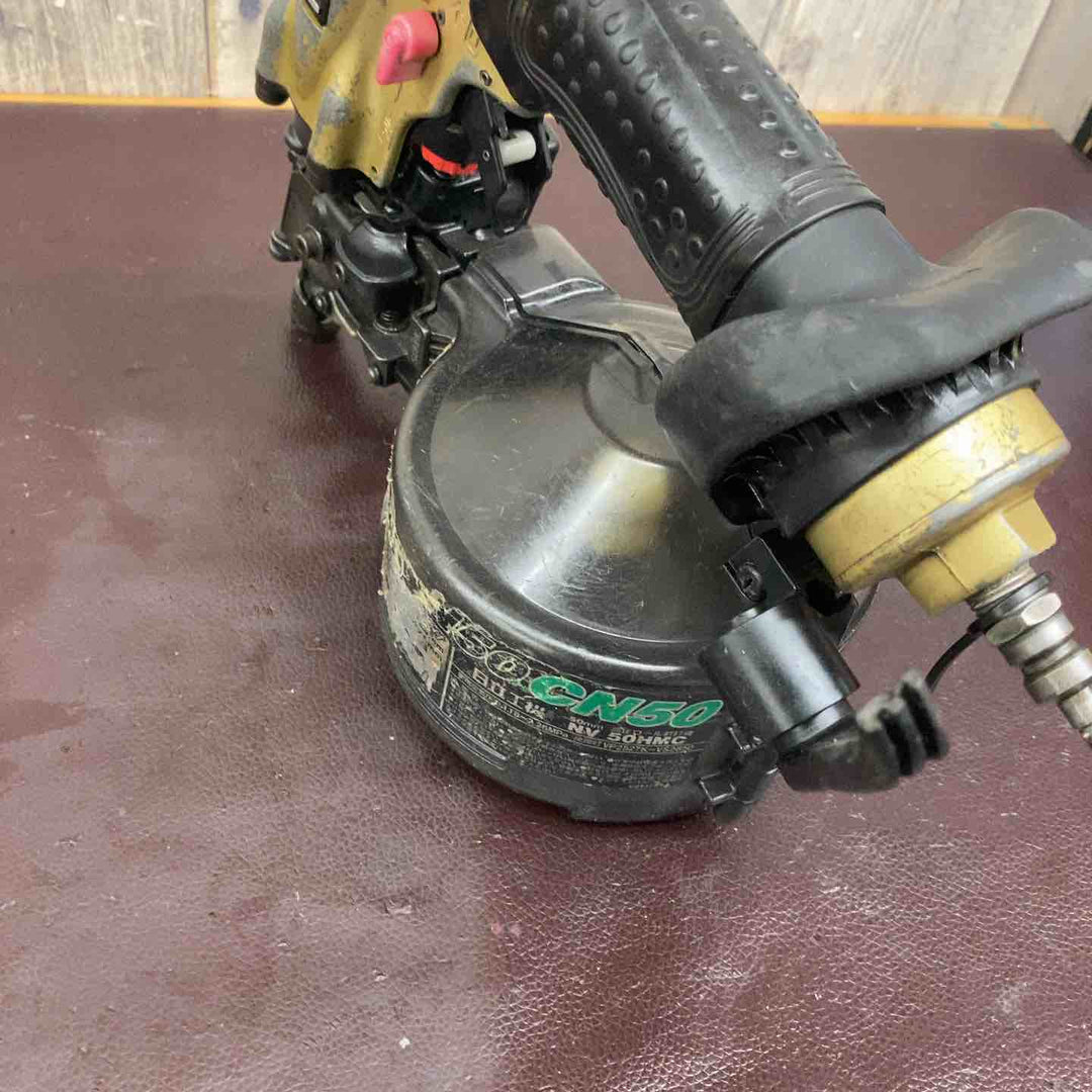 【中古品】★ハイコーキ(HIKOKI ※旧:日立工機) 高圧エア釘打ち機 NV50HMC【東大和店】