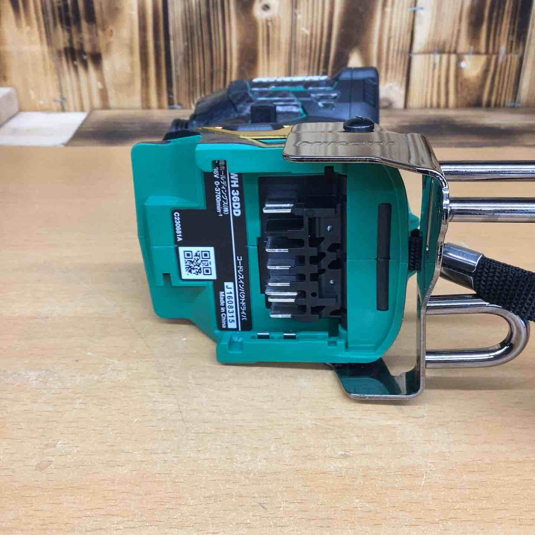 ★ハイコーキ(HIKOKI ※旧:日立工機) コードレスインパクトドライバ アグレッシブグリーン WH36DD(2XHLSZ)【越谷店】