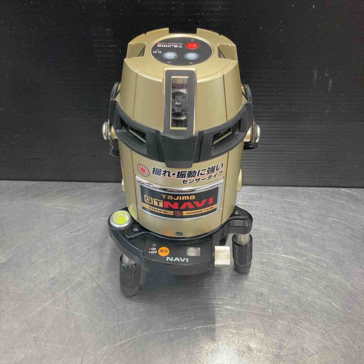 【中古品】 タジマ(Tajima) NAVI(追尾) フルライン レーザー墨出し器  矩十字・横全周 GT8ZS-NI 【東大和店】