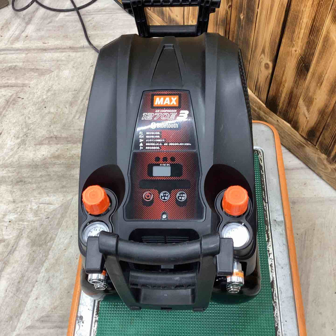 ★マックス(MAX) エアコンプレッサー AK-HH1270E3_ブラック【越谷店】