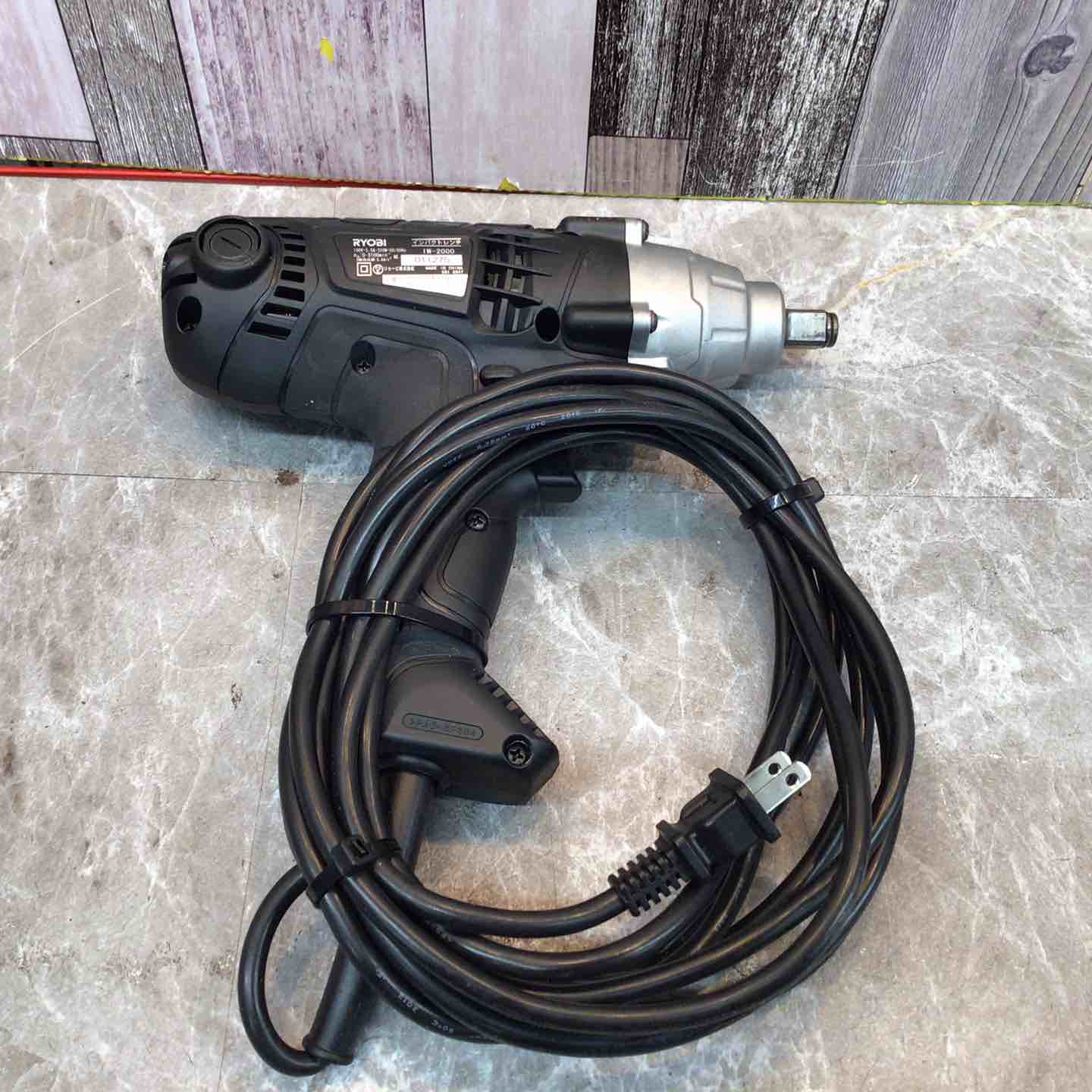 インパクトレンチ RYOBI IW-2000 – アクトツール 〇RYOBI⁄リョービ IW 