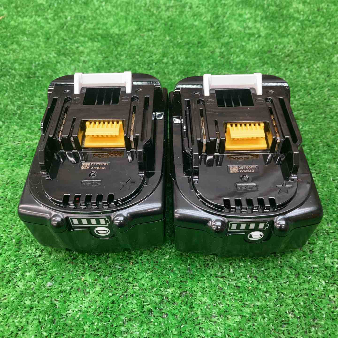 マキタ(makita) リチウムイオンバッテリー 18V/6.0Ah BL1860B×2個 急速充電器 DC18RF セット【川越店】
