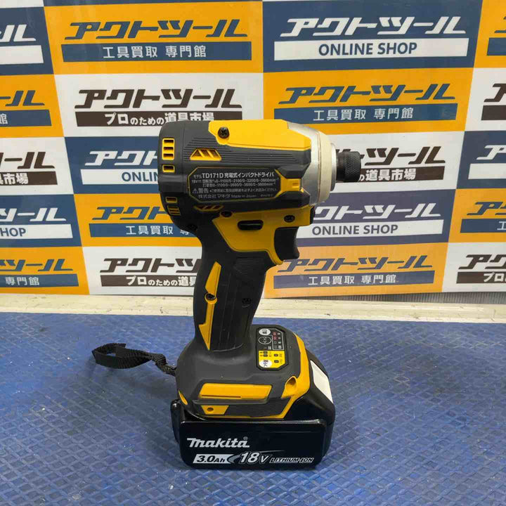 ★マキタ(makita) コードレスインパクトドライバー TD171DGXFY【草加店】