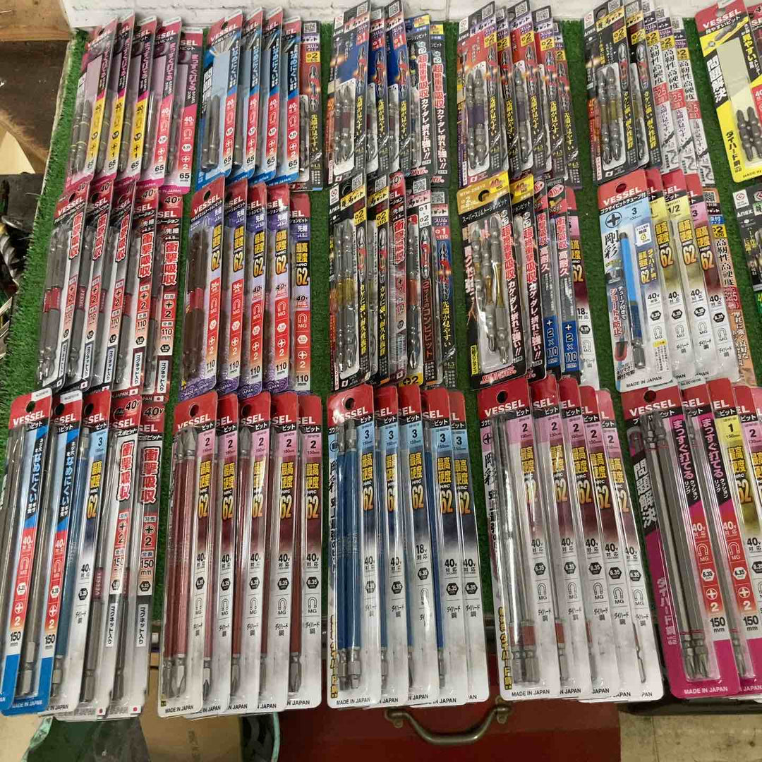 【未使用品】ビット2本入り×180個まとめ売り♪ VESSEL ベッセル ANEX アネックス など　④