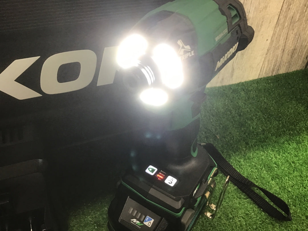 ★ハイコーキ(HIKOKI ※旧:日立工機) コードレスインパクトドライバ アグレッシブグリーン WH36DD(2XHLSZ)【富山店】◇SC