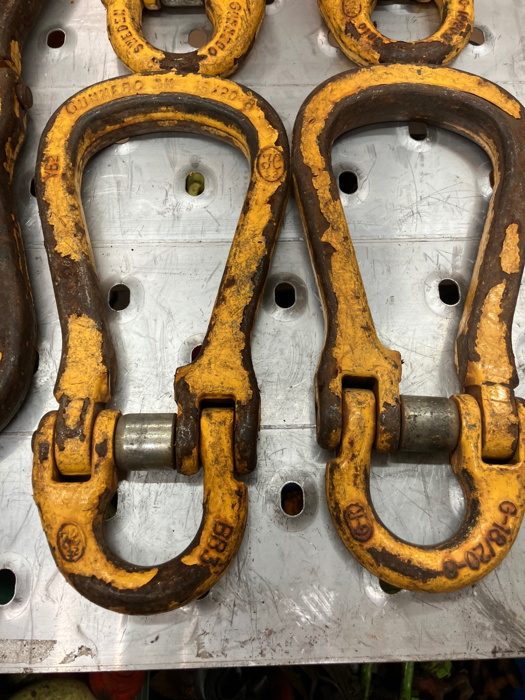 GUNNEBO グネボ カップリングリンク 18/20 まとめ売り 荷吊り スウェーデン鋼 【草加店】