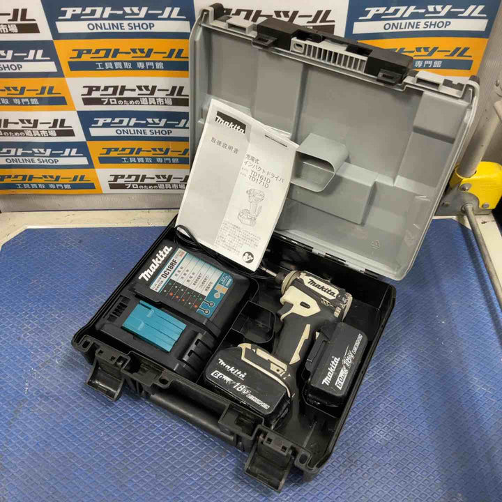 ★マキタ(makita) コードレスインパクトドライバー TD171DRGXW【草加店】